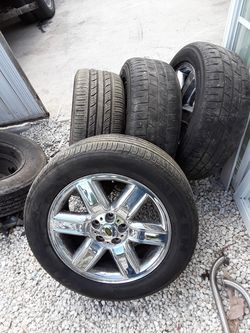 Tires with rims