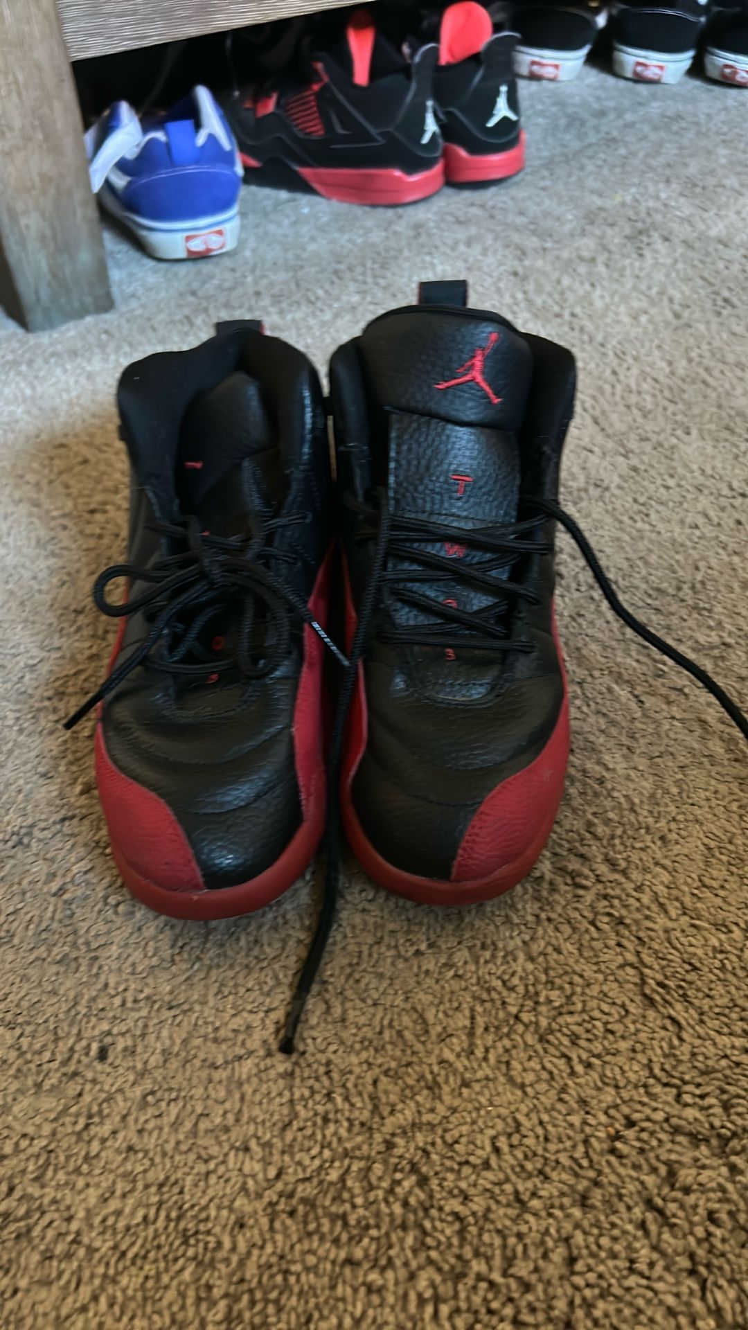 Jordan 12 Flu Games (size 3y)
