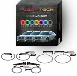 Dodge magnum LED RGB halo kit