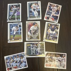 Dodgers Baseball Cards Lot Los Angeles