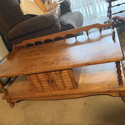 Coffee table, end tables, couch -living room set
