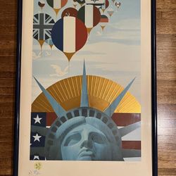 Harry Wysocki Signed Embossed Lithograph - "A New Beginning"