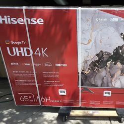 65” Inch Hisense Smart UHDTV 4K 
