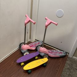 Scooter And Hover Board 10-15$ For Each 