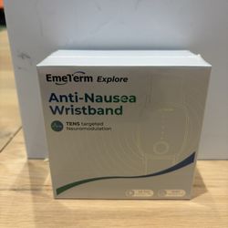 EmeTerm Anti-Nausea Wristband IP67 Waterproof - New Unopened 
