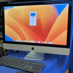 5K 2017 iMac 27” Core i5 3.4 Ghz - 16GB Ram - 1 Tb Fusion Drive 