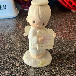 Vintage 1989 Precious Moments The Greatest Of These Is Love Figure 