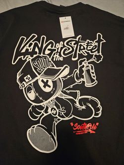 Southpole Black Graphic Tee