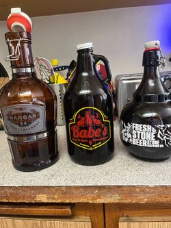 Beer Growlers, Stone, Hangar 24, Babes