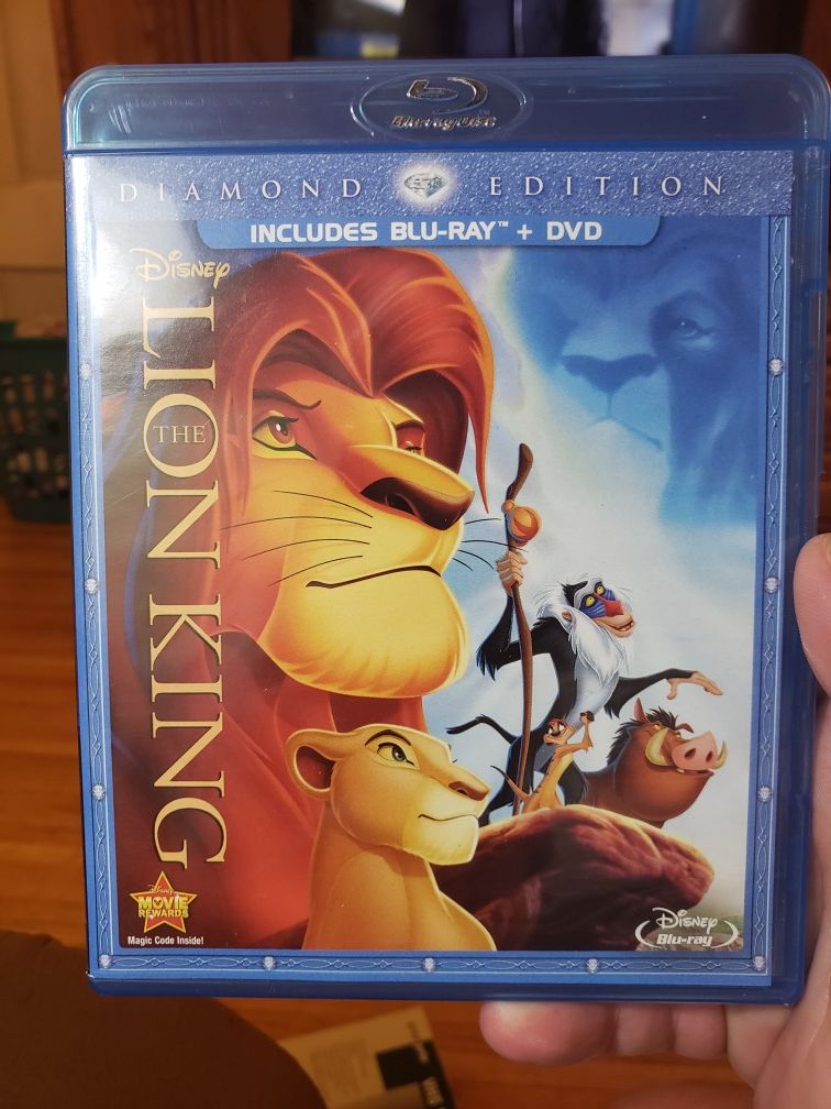 The Lion King Diamon Edition Bluray