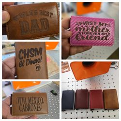 Popup cards  wallets personalized with laser 