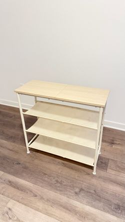 VASAGLE Industrial 4-Tier Shoe Rack Organizer