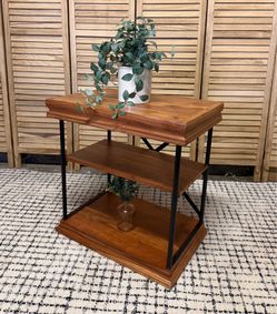 Wooden End Table