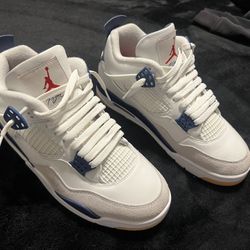 Jordan 4s💵 Jordan 4 Retro SB Navy 