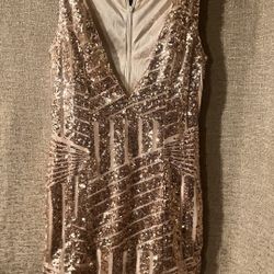 Sequin Dress S