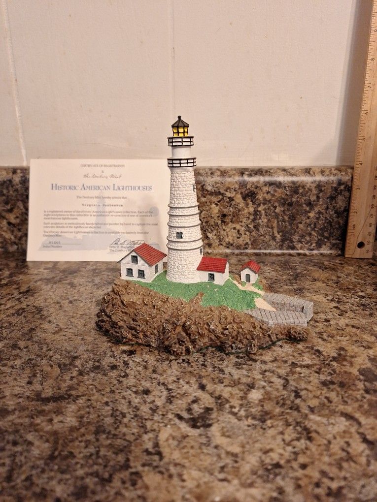 Boston Light, produced by The Danbury Mint.