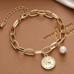 Coin Bracelet