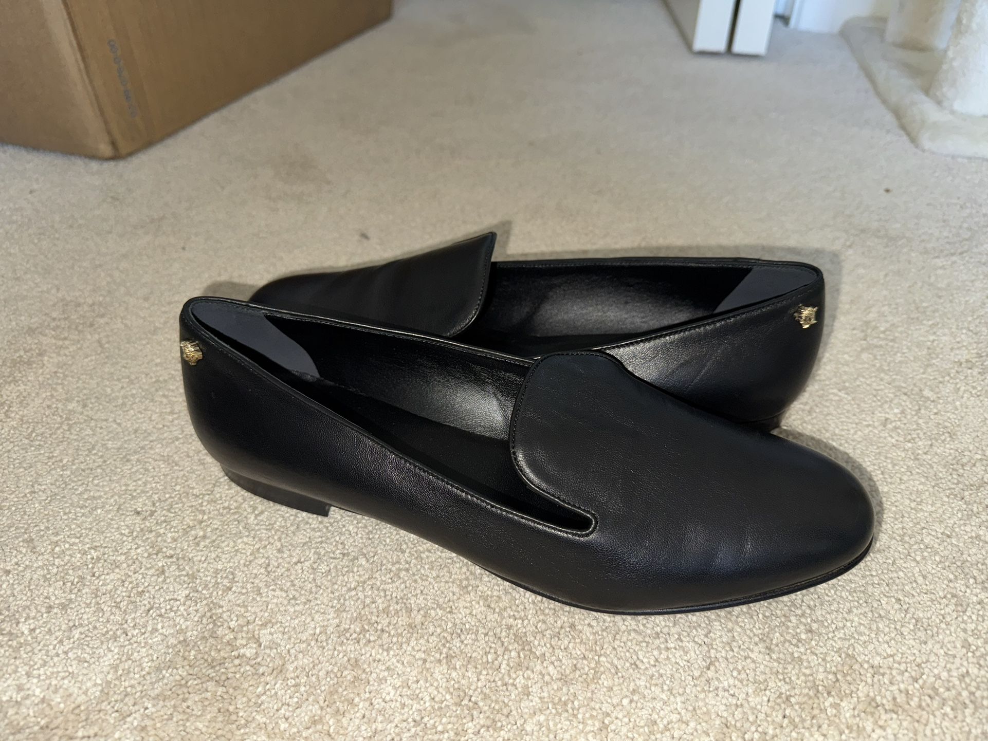 Black Versace Flats