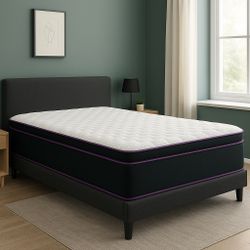 Queen Size Pillow Top Mattress – 14” Thick | ✨ Brand New from Factory | Excellent Comfort | Also in Twin, Full & King | 🚚 Same-Day Delivery