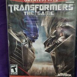 PS2 TRANSFORMERS - The Game - Greatest  Hits