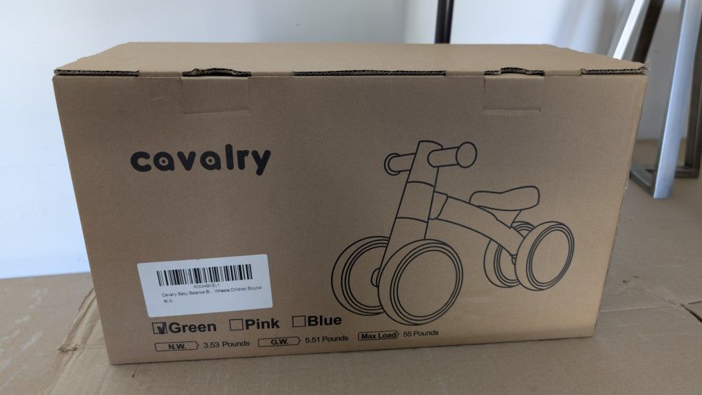 Infant/Kids rideon toy (Green)