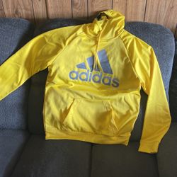 Yellow Adidas Sweater