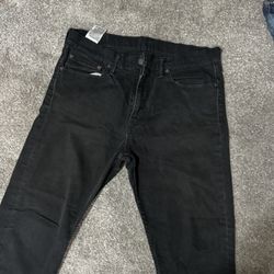 Vintage Black Levis 511 Denim Jeans Big E Kapital Denim 