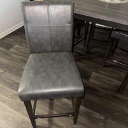Grey dining table with Matching Chairs 