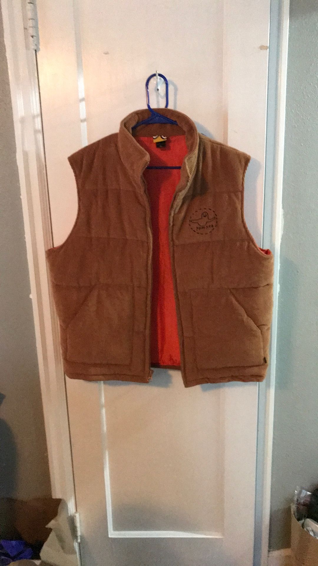Corduroy Vest Skateboard Brand Krooked Size XL