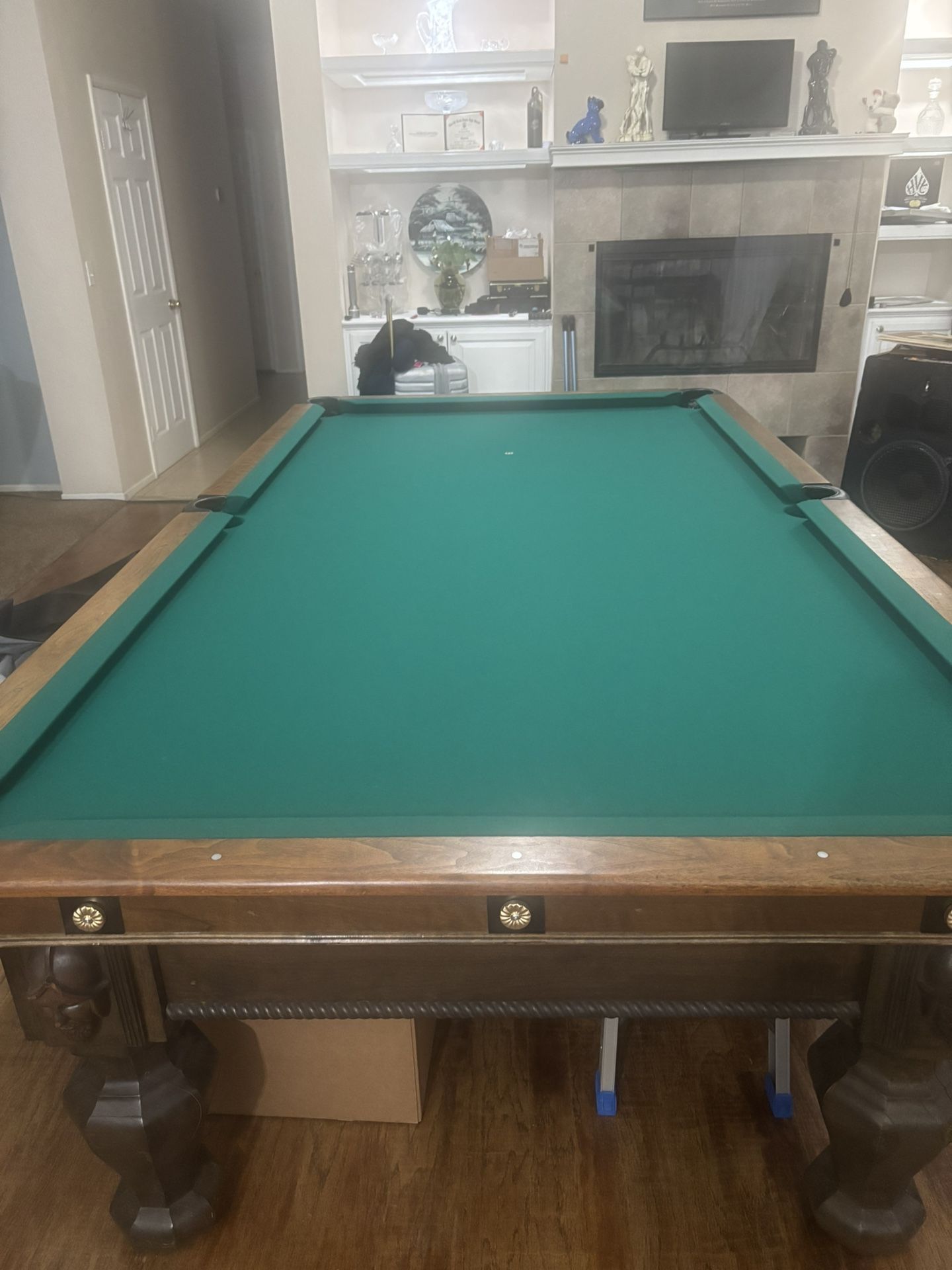 Antique Pool Table