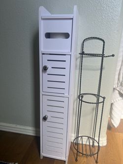 Toilet paper storage and toilet paper holder