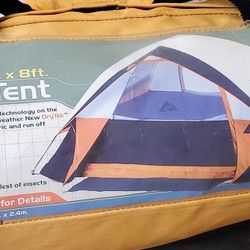 DOME TENT. 4 PERSON. 9' × 8'. HIKER/BACKPACKER.