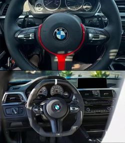 BRAND NEW BMW F20 F30 F32 F87 F80 F82 Carbon Fiber Replacement Magnetic Paddle Shifter