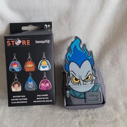 Loungefly Disney Hades keychain coin purse