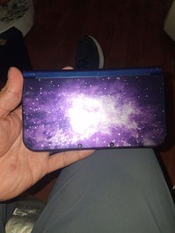 New nintendo 3dsxl purple