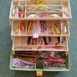 Tackle Box With Lures