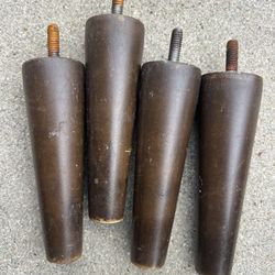 Wooden chair feet or couch feet