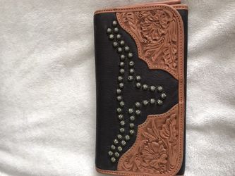 Montana Silversmith Genuine Leather Wallet