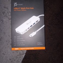 J5 Create USB-C MUILTI-PORT Hub (Jcd373)