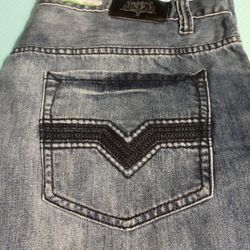 Men's Bailey's PT. Black Straight Jeans