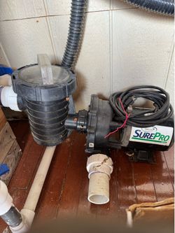 All pump air pump and a lot parts for the pond