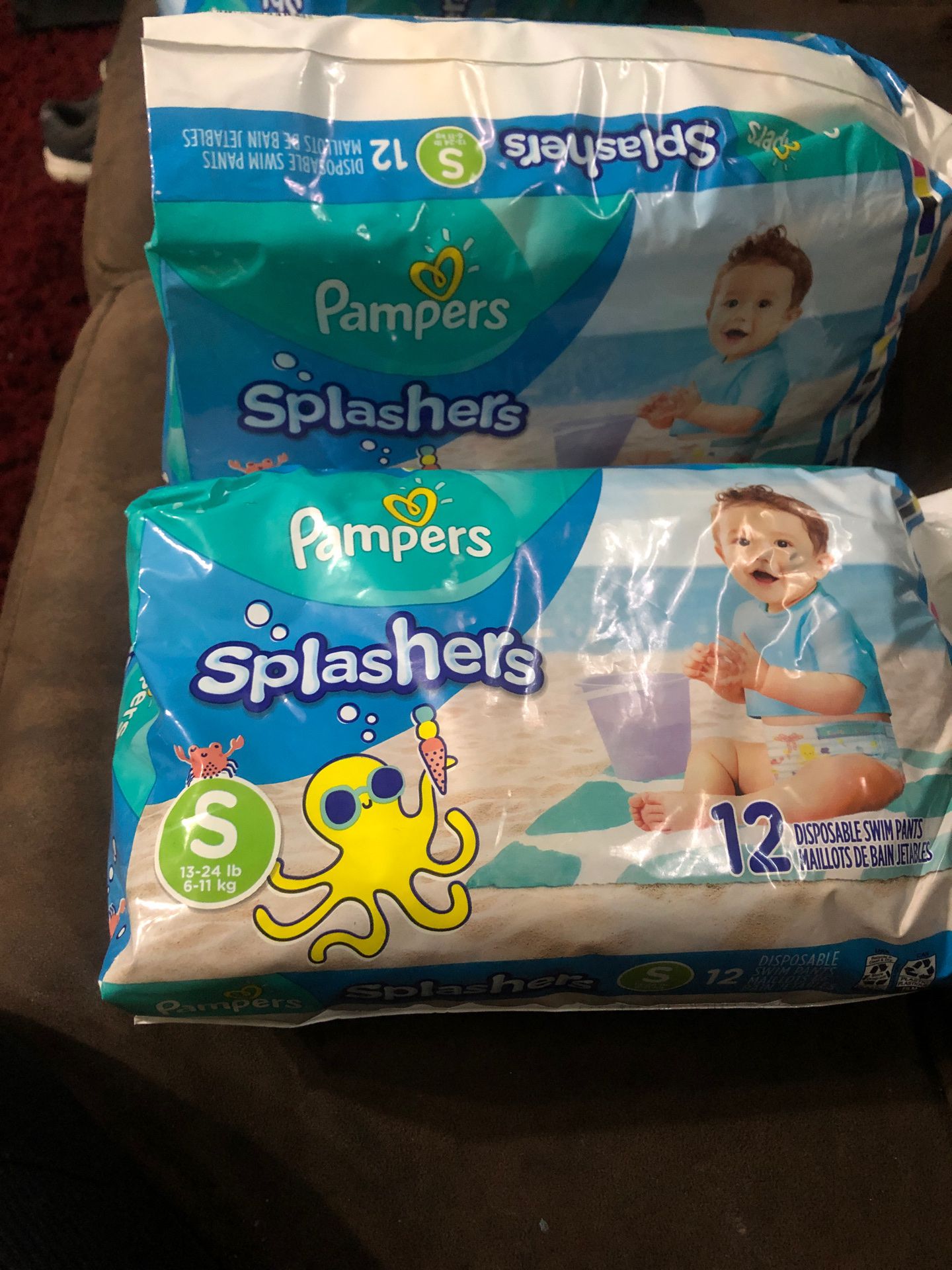 Pampers size small
