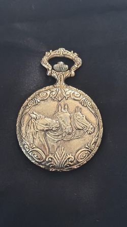 3 horse Clock Remington