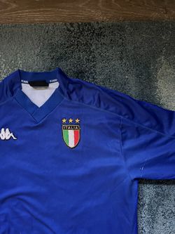 Italy 1999 Vintage Soccer Jersey XL Kappa