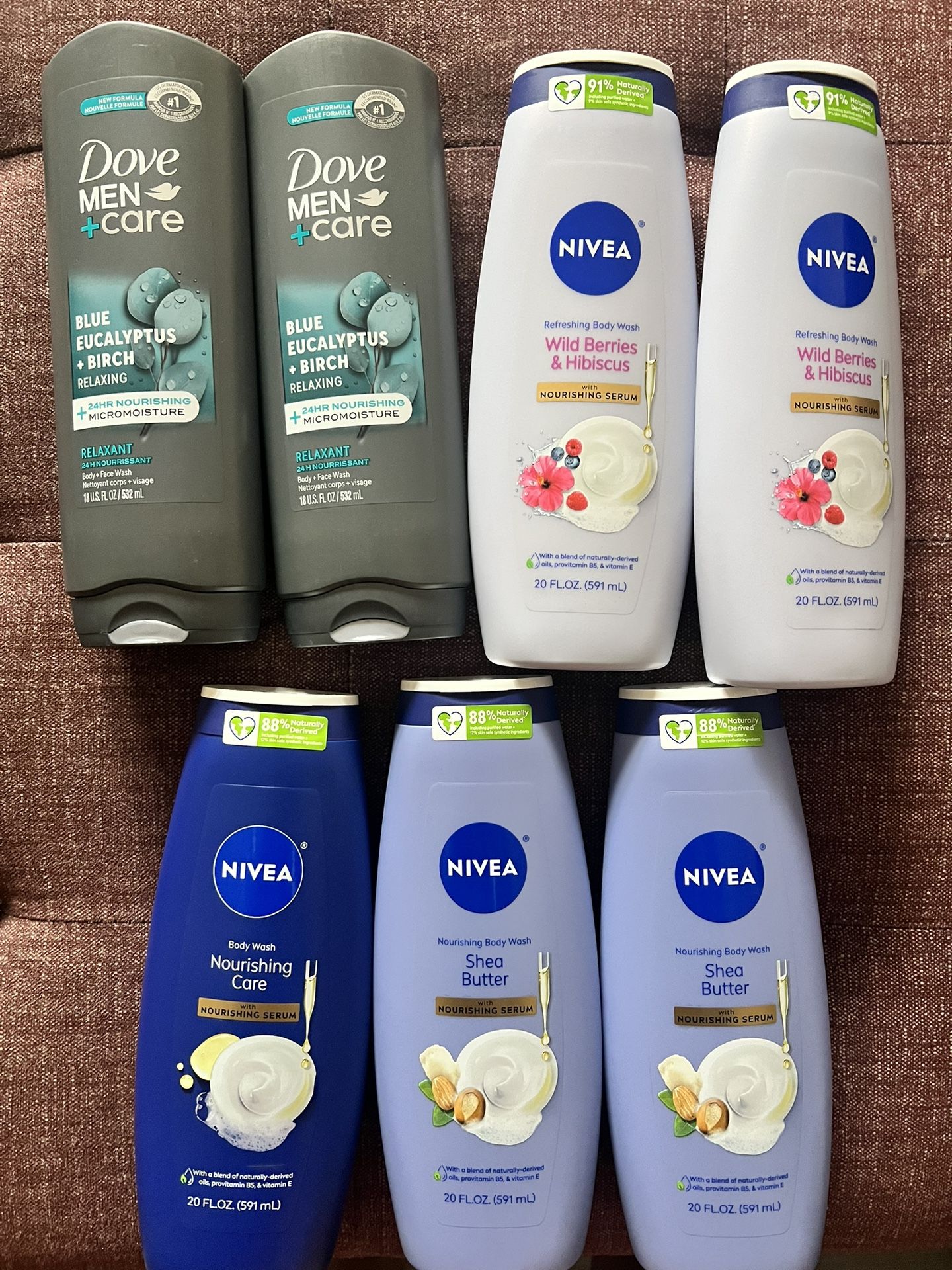 Nivea Or Dove Body Wash