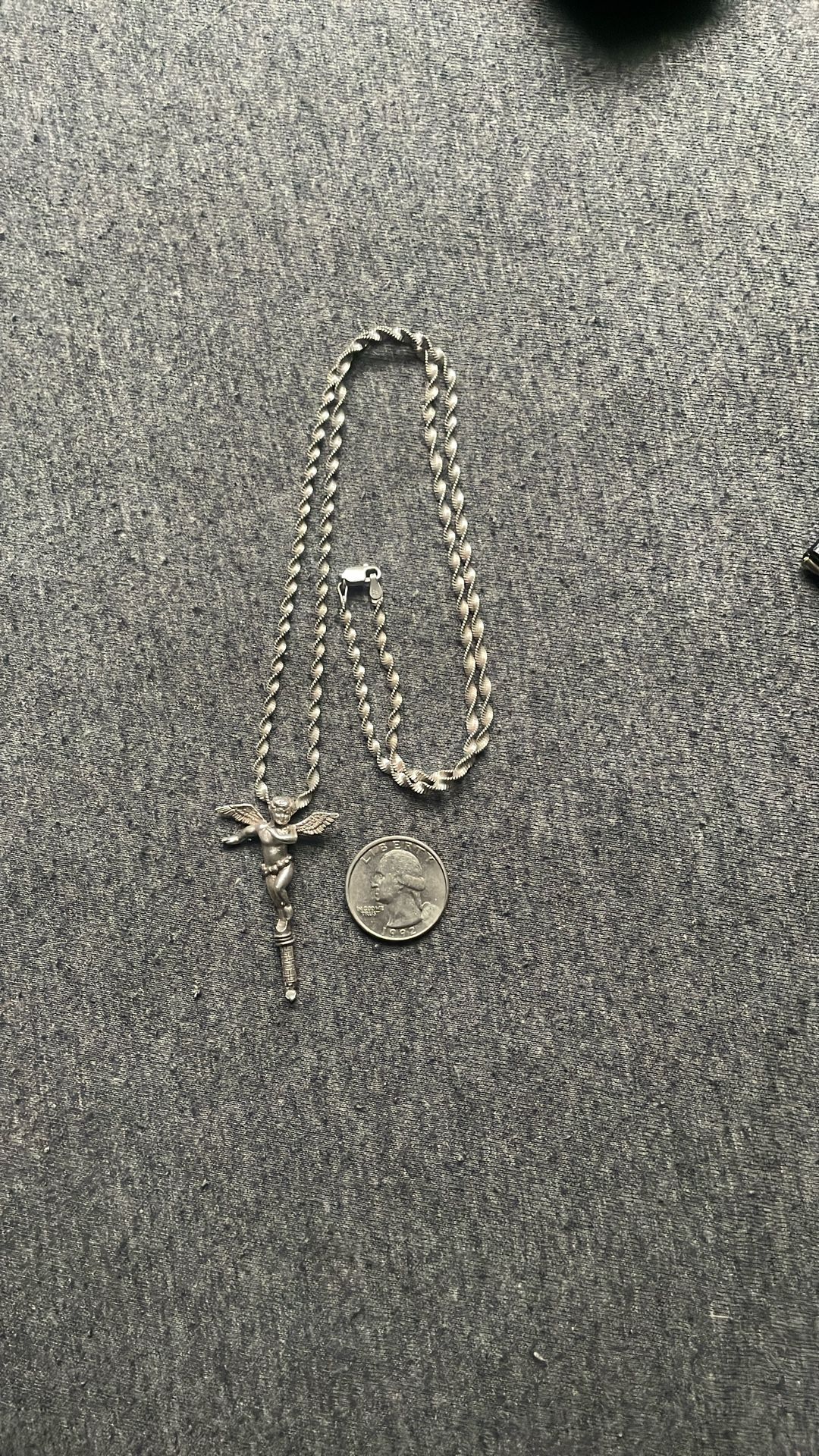 Silver angel