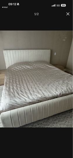 King size bed frame