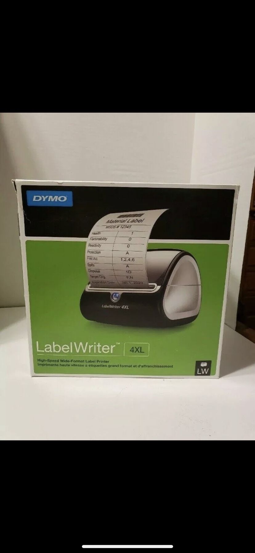 Dymo LabelWriter 4XL Label Thermal Printer - Black (1755120) BRAND NEW IN BOX!!