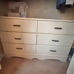 White dresser