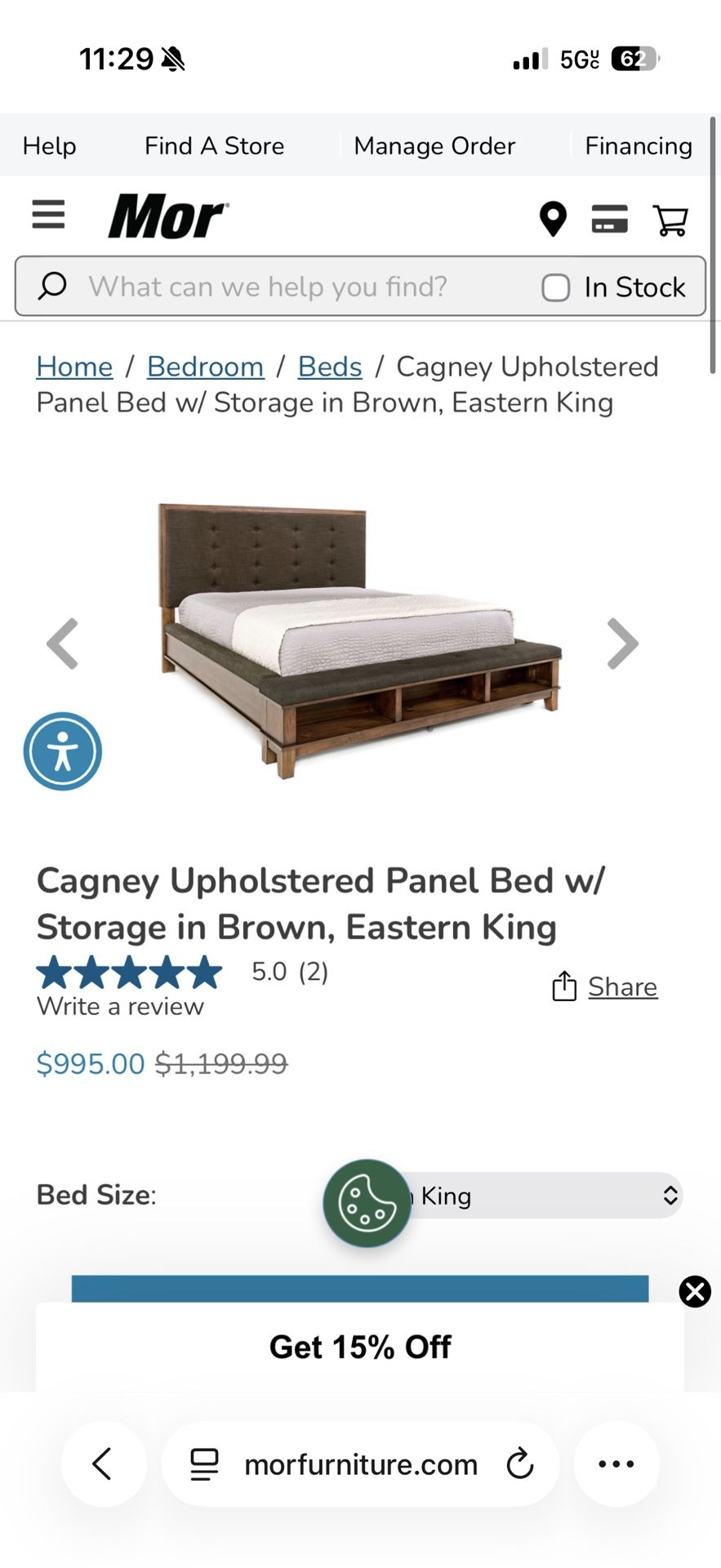 King Bed Frame